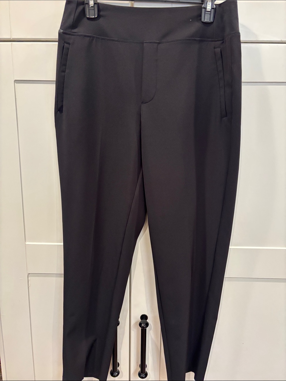 Athleta Black Slim Ponte Trousers